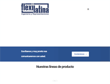 Tablet Screenshot of flexilatina.com